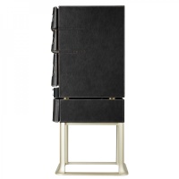 Шкаф для хранения сигар (хьюмидор) Afidano L3 (Чёрный оникс)